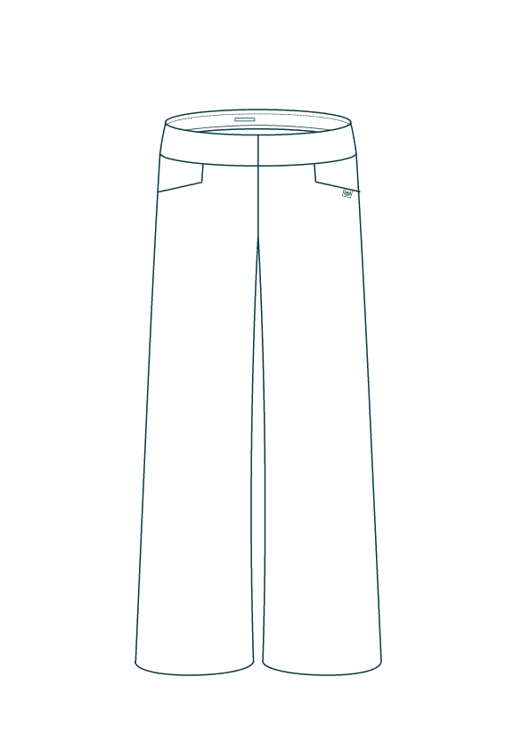 Le Remarquable - Croquis Pantalon large