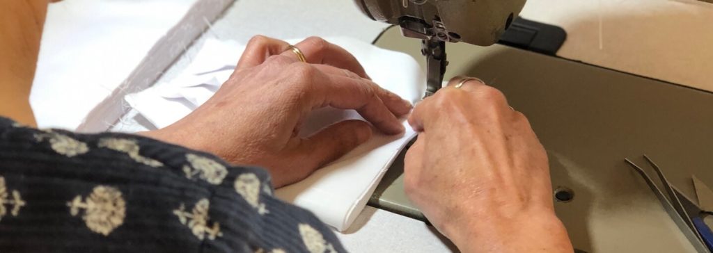 Pantalon fabriqué en France - Photo de l'Atelier Lyonnais