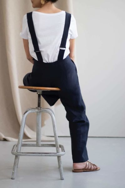 Formidable - Salopette large Lin Marine 1