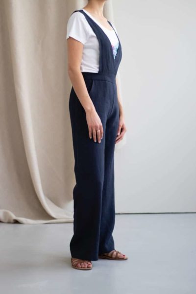 Formidable - Salopette large Lin Marine 4