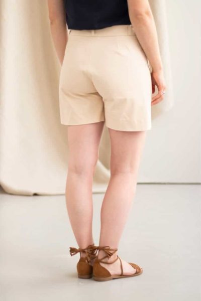 Irresistible - Short en Coton beige 2