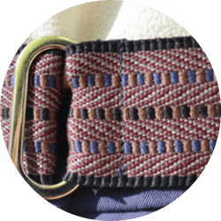 Ceinture tressée Made in France