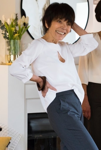 Pantalon femme sur-mesure - Expérience tailleur - C.Bergamia - 1