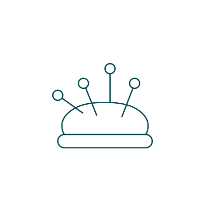 Epingles de retouches