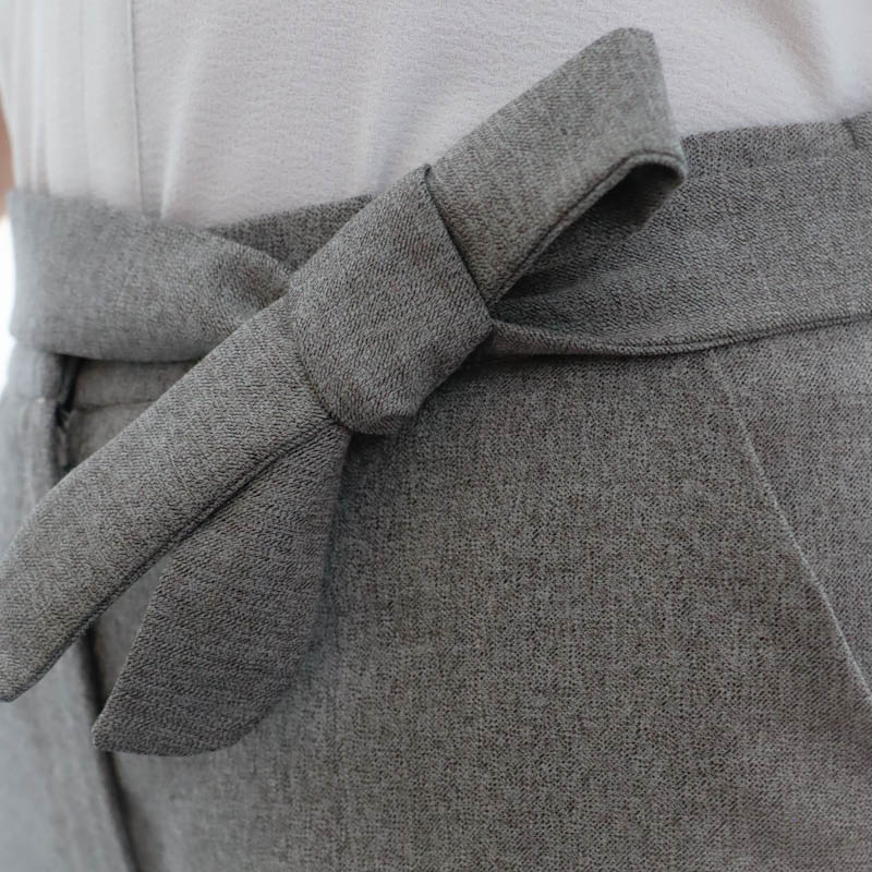 Pantalon business confortable du bureau à la maison - C.Bergamia - Made in France et laine upcyclée 1