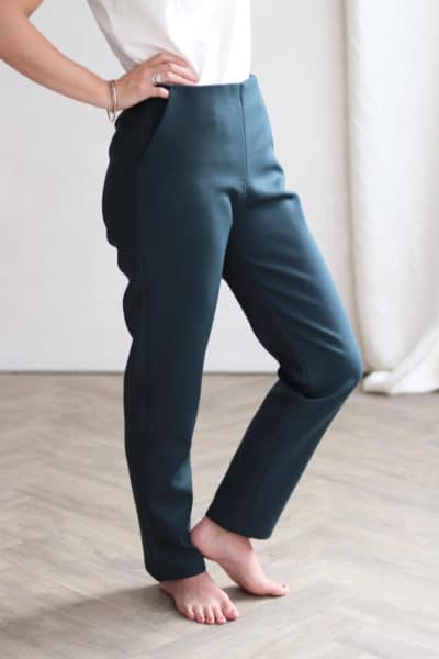 Pantalon en crêpe Vert forêt - Edition limitée 2