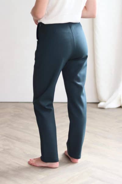 Pantalon en crêpe Vert forêt - Edition limitée 3