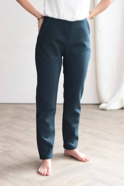 Pantalon en crêpe Vert forêt - Edition limitée 4