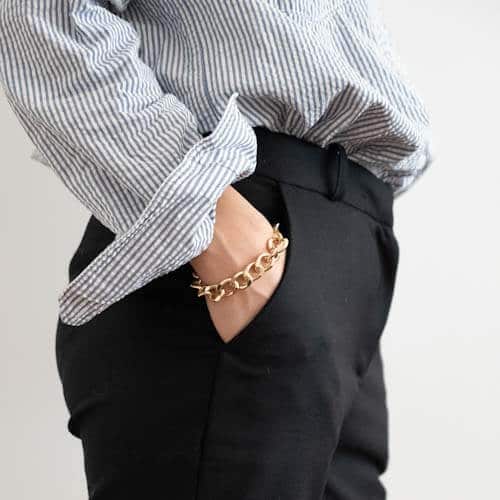 Le parfait pantalon noir habillé - Cocréation avec The Greenimalist