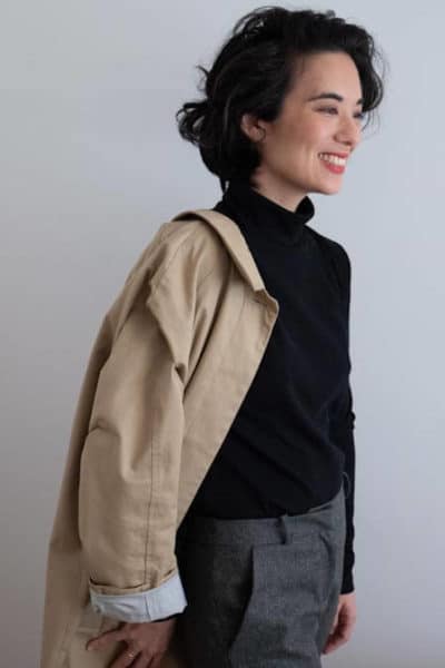 Pantalon en flanelle de laine grise - Le PARFAIT par The Greenimalist - 6