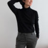 Pantalon en flanelle de laine grise - Le PARFAIT par The Greenimalist - 7