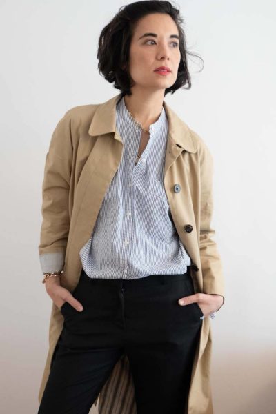 Pantalon noir habillé femme - Le Parfait - Pantalon made in France - C.Bergamia x The Greenimalist - 6