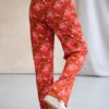 Pantalon fluide motif rouge - Pantalon en viscose ecovero - Collaboration Bleu Tango x C.Bergamia - 7 (1)