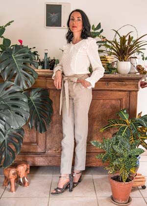 Un pantalon en lin beige pour plusieurs looks - 4