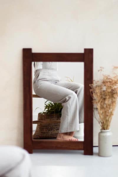 Salopette large en lin naturel - Combinaison femme made in France - C.Bergamia 4