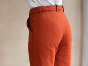 Entretien du pantalon en lin - C.Bergamia (1)